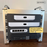 Unifi UCG Fiber | 1U Mount | 10" Rack Mount | Optional Hardware