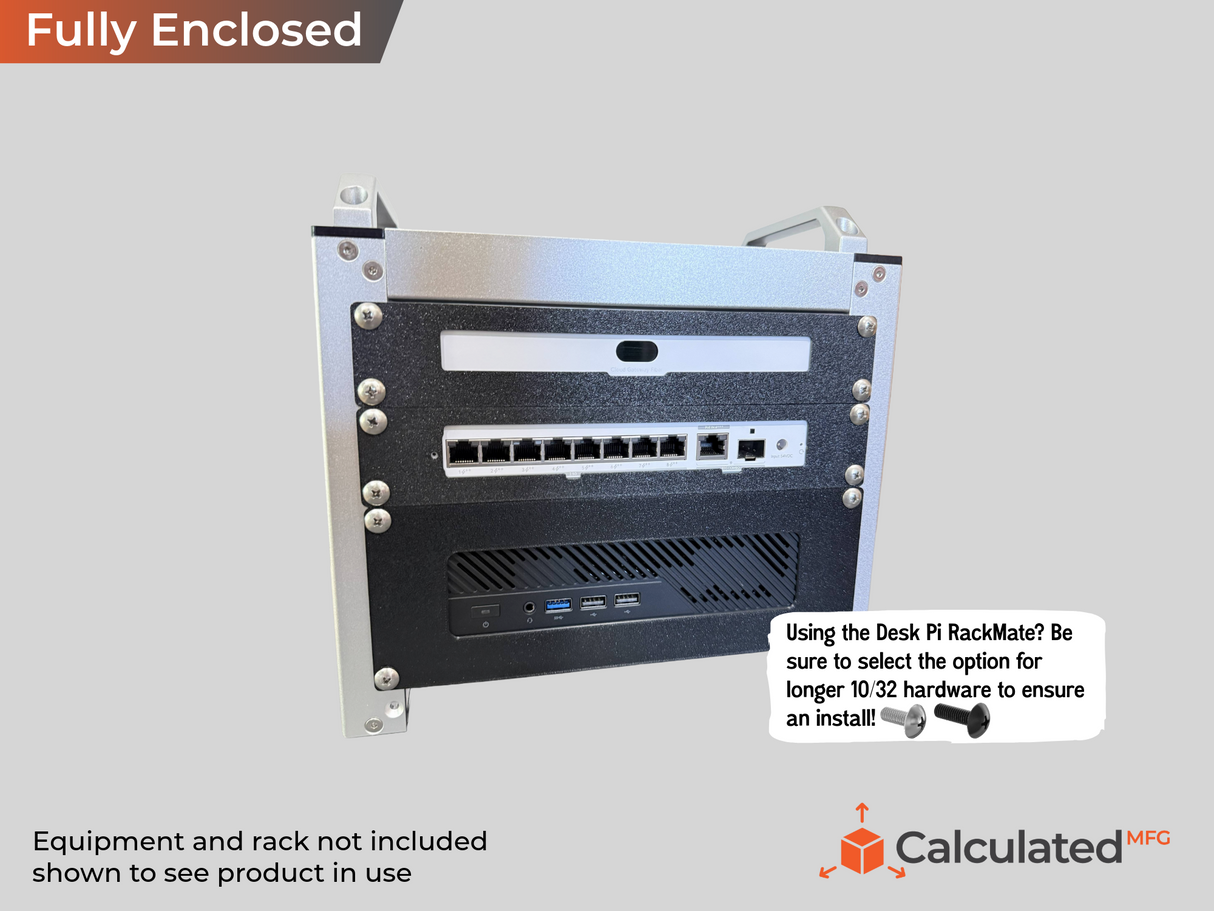 Unifi UCG Fiber | 1U Mount | 10" Rack Mount | Optional Hardware