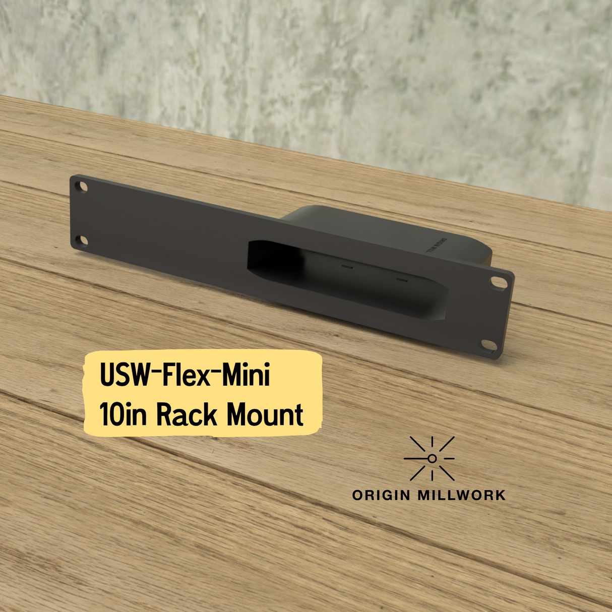 UniFi Flex Mini | 10-Inch Server Rack Compatible | USW-Flex-Mini Mount 1U 10inch rack