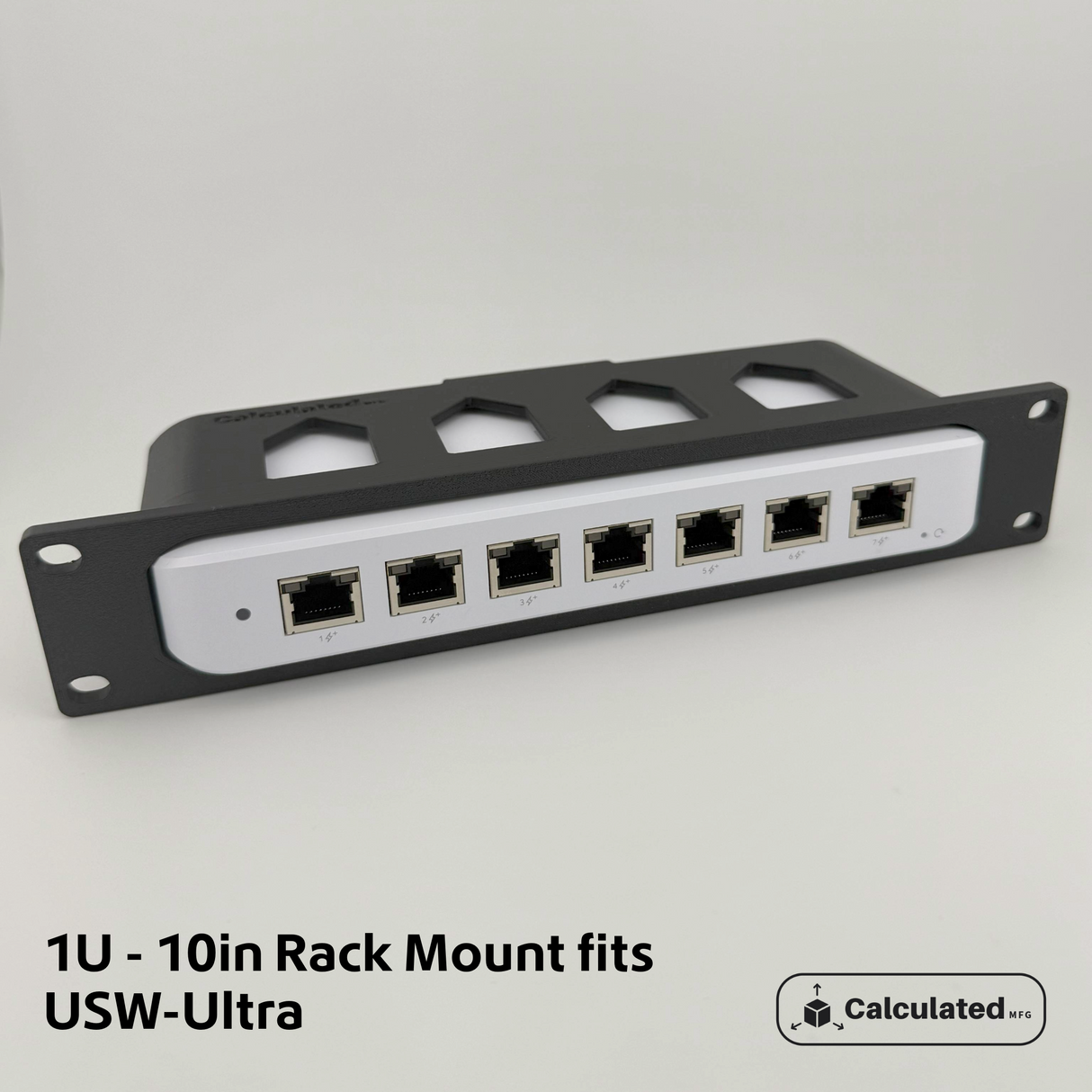 UniFi USW-Ultra | 10" Rack Mount 1U | Network Switch Holder