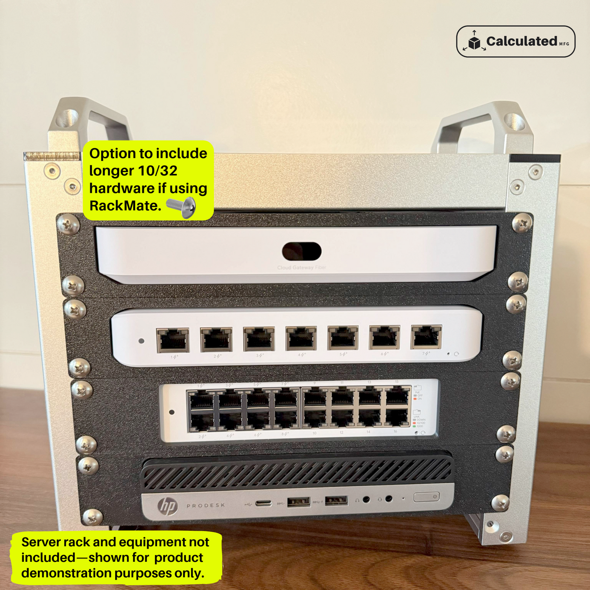 UniFi USW-Ultra | 10" Rack Mount 1U | Network Switch Holder