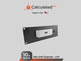 UniFi UX7 | 2U Bracket with Optional Keystone Cutout | 2U - 10in Rack Mount