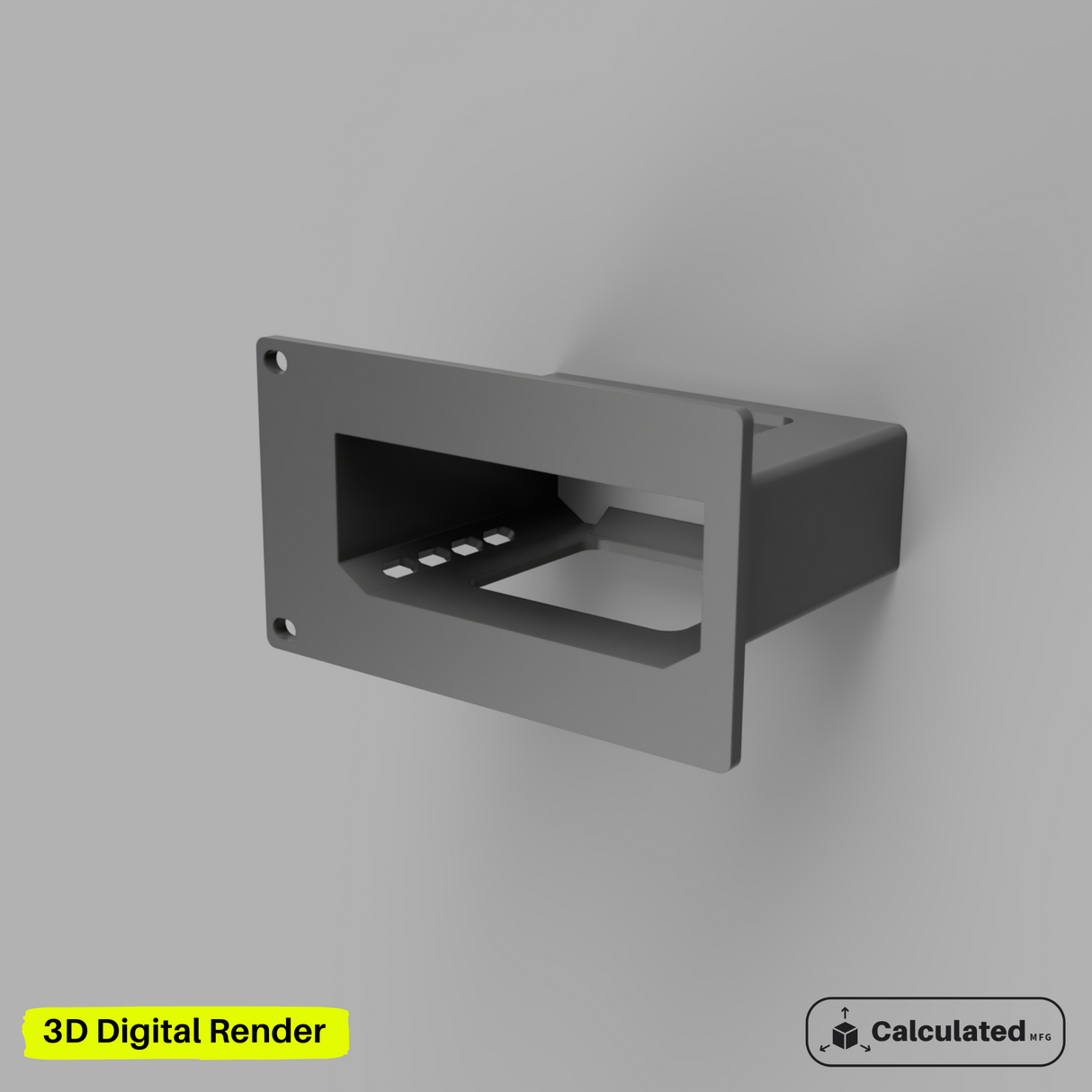 UniFi UX7 | Half Rack Server Mount | 2U Sturdy ventilated Bracket | Left or Right Configuration