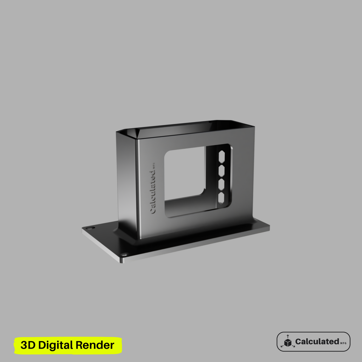 UniFi UX7 | Half Rack Server Mount | 2U Sturdy ventilated Bracket | Left or Right Configuration