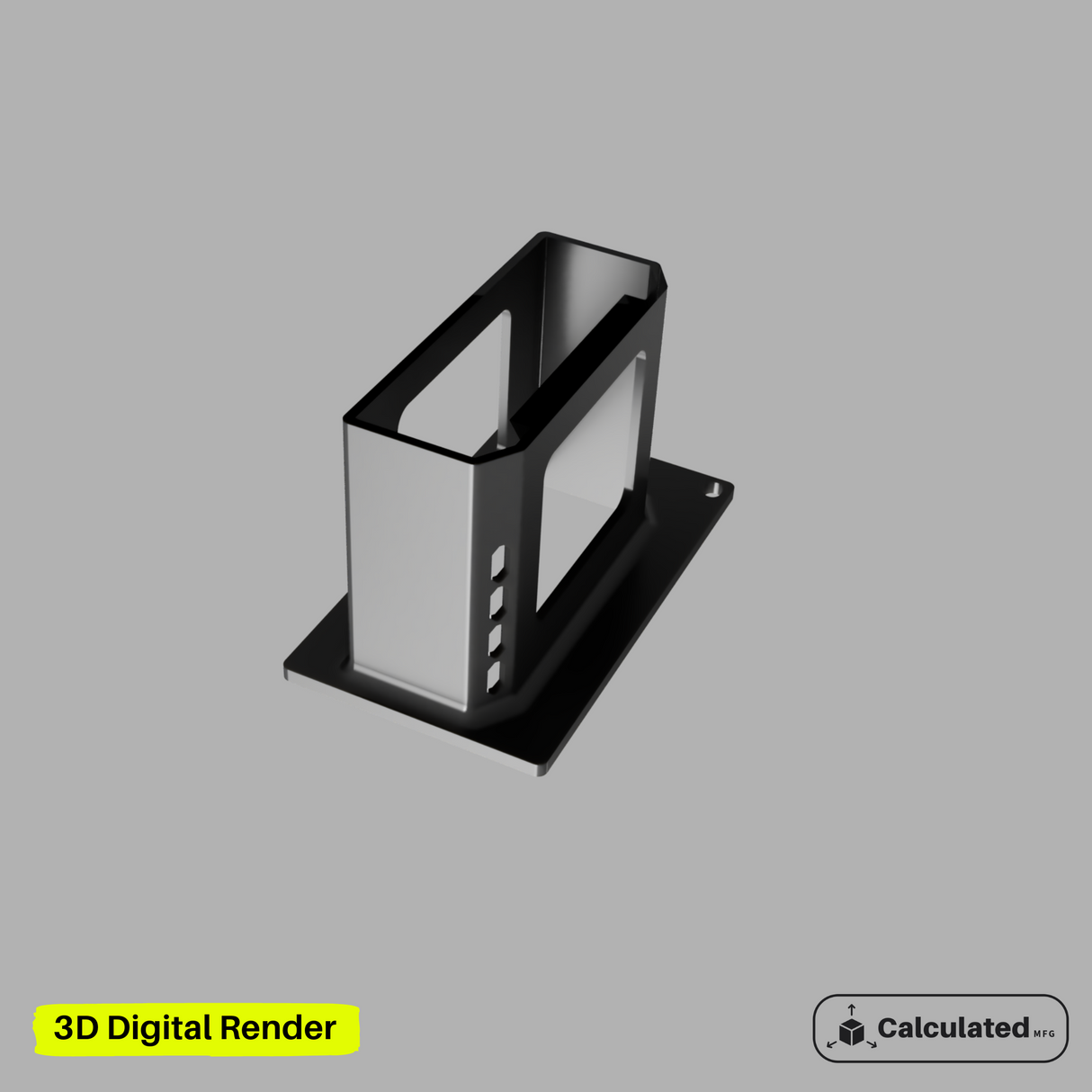 UniFi UX7 | Half Rack Server Mount | 2U Sturdy ventilated Bracket | Left or Right Configuration