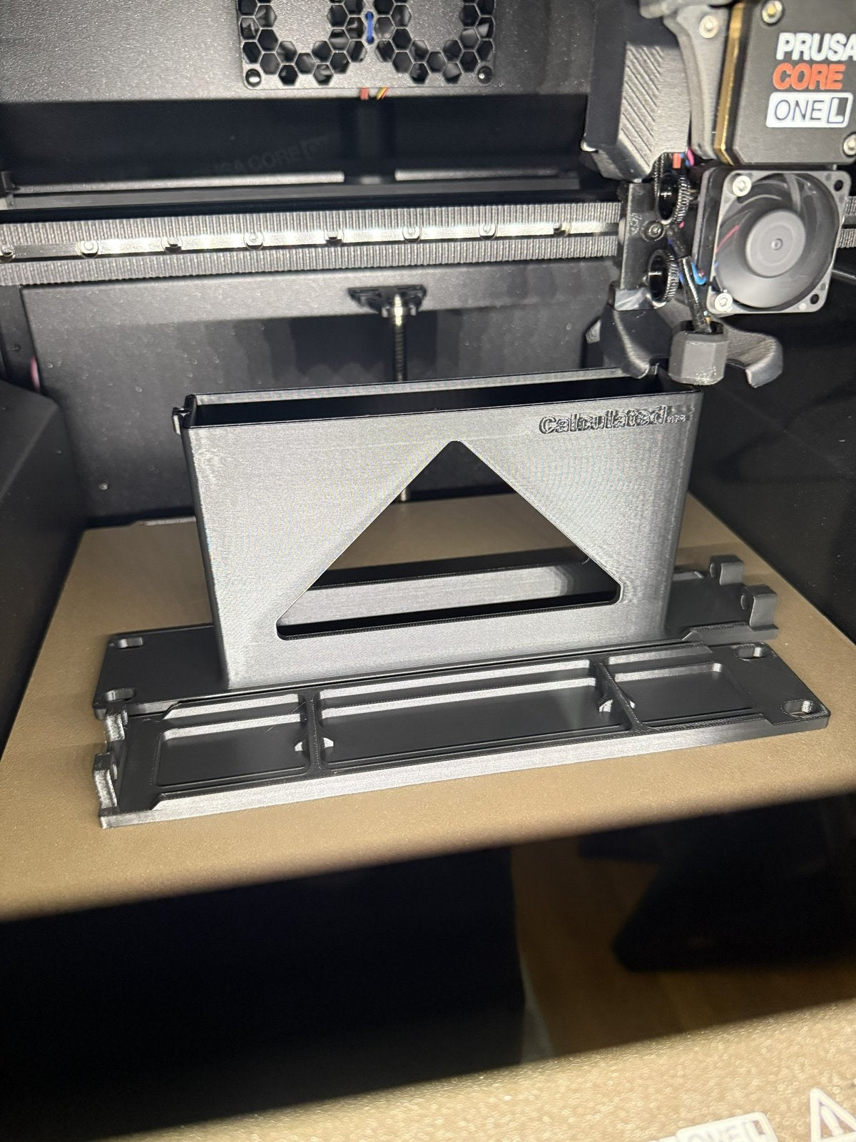 A Calculated MFG mount fresh off the printer