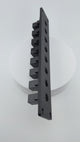 1U 7 or 8-Port Keystone Jack Patch Panel | 10" Server Rack